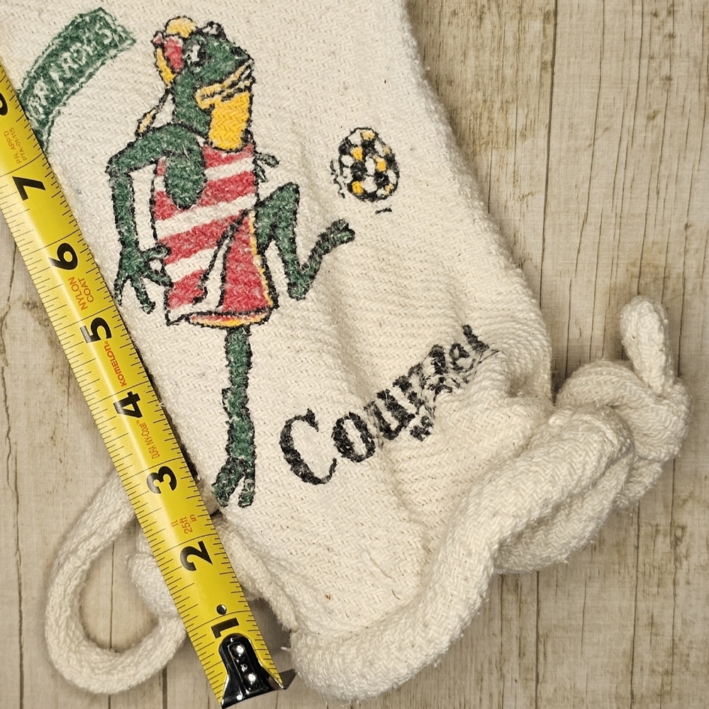 [Vintage Cozumel Mexico] Drink/Bottle Bag w/Backpack Straps - Picture 8 of 9